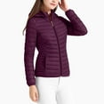 thumbnail image 4 of Quilted Jackets For Women Sevevn Women's Winter Coat Lightweight Puffer Hooded Jacket Quilted Short Down Coat, 4 of 6