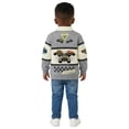 thumbnail image 2 of Monster Jam Toddler Boy Long Sleeve Rugby Shirt, Sizes 12M-5T, 2 of 4