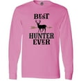 thumbnail image 3 of Inktastic Best Hunter Ever Deer Hunting Archery Long Sleeve T-Shirt, 3 of 5