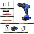 thumbnail image 2 of Bowoshen 21V Cordless Drill Electric Screwdriver Combi Drill Driver Li-ion Battery Tool, 2 of 6