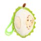 thumbnail image 1 of Llavero de peluche de durian, adorno para bolso, lindo, creativo, compacto, ideal para fiestas, cómodo Verde, 1 of 9
