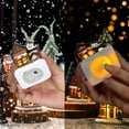 thumbnail image 3 of Casa de resina Navidad Led Light Village House Miniatura Feliz Navidad Decoraciones para el hogar Adornos de Navidad Regalo de Navidad Año Nuevo-I Estilo yeacher Yo estilo, 3 of 7