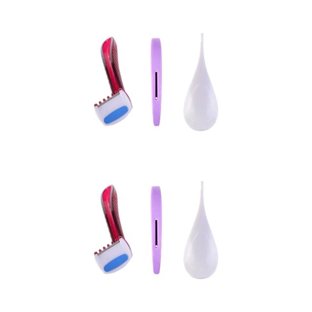 Maytalsory Shaver Shaping Tool for and Pubic Skin Hair Straight 2Set