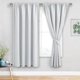 thumbnail image 1 of Jiuzhen Cortinas Para Dormitorio – Cortinas Opacas Con Aislamiento Térmico Para Oscurecer La Habitación, Reducción De Ruido, 52.0 X 63.0 In, Cortinas Opacas Para Sala De Estar, Juego De 2 Paneles Con, 1 of 1