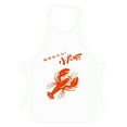 thumbnail image 2 of Uioepy End Of Line Sale The Apron For Eating Crayfish Is White Adjustable Bib Apron Kitchen Apron For Cooking Grilling Crafting & Painting Apron Sleeve Blending Aprons, 2 of 4