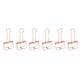 thumbnail image 1 of Abrazaderas Para Papel ANGGREK Estilo Simple 30 Piezas Metal Duradero, 1 of 8