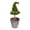 C, variant on Halloween Mini Witch Hat Potted Decor, Retro Artificial Moss Desktop Ornament, Halloween Themed Display for Home Window Tabletop, Spooky Holiday Atmosphere Decor