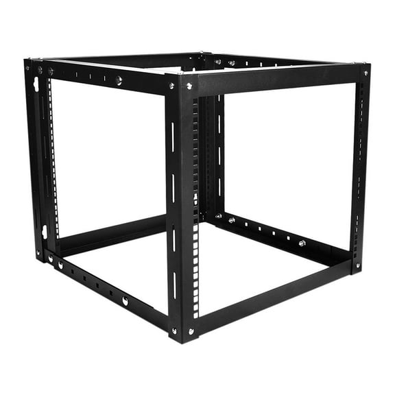 iStarUSA WOM980-P2U 9U 800mm Adjustable Wallmount Server Cabinet with 2U Cover Plate