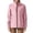 Pink, variant on Womens Fall Hoodless Casual Outwear & Jackets Solid Color Stand Collar Full Zip Long Sleeve Windproof Outer Jacket With Side Pockets For Hiking Camping Travel Daily Activity