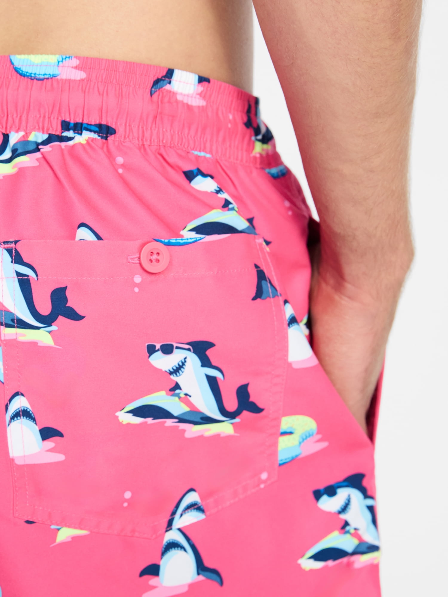 No Boundaries Swim Trunks, 5" Inseam, Men's S-5XL