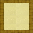 thumbnail image 1 of Ahgly Company Indoor Square Patterned Dark Golden Rod Brown Area Rugs, 5' Square, 1 of 6