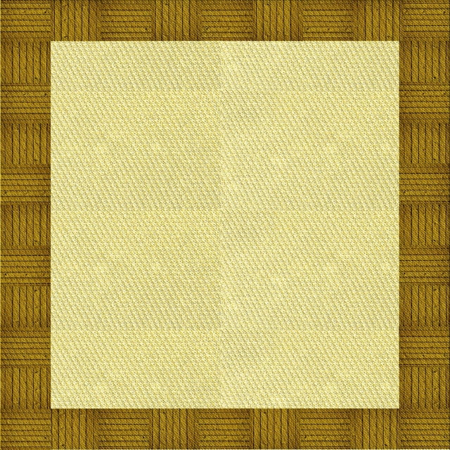Ahgly Company Machine Washable Indoor Square Transitional Dark Golden Rod Brown Area Rugs, 7' Square