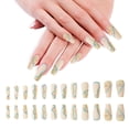 thumbnail image 1 of Uñas de ballet de 24 piezas, uñas postizas mate, serie de uñas acrílicas de cobertura total, mejora de uñas usables, uñas terminadas, 1 of 5