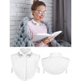 thumbnail image 5 of Yunuuuoa Faux Detachable Rhinestone Collar Elegant Glitter Bling False Shirt Collar Adjustable Strap for Women Party Office Holiday Formal Wear, 5 of 6