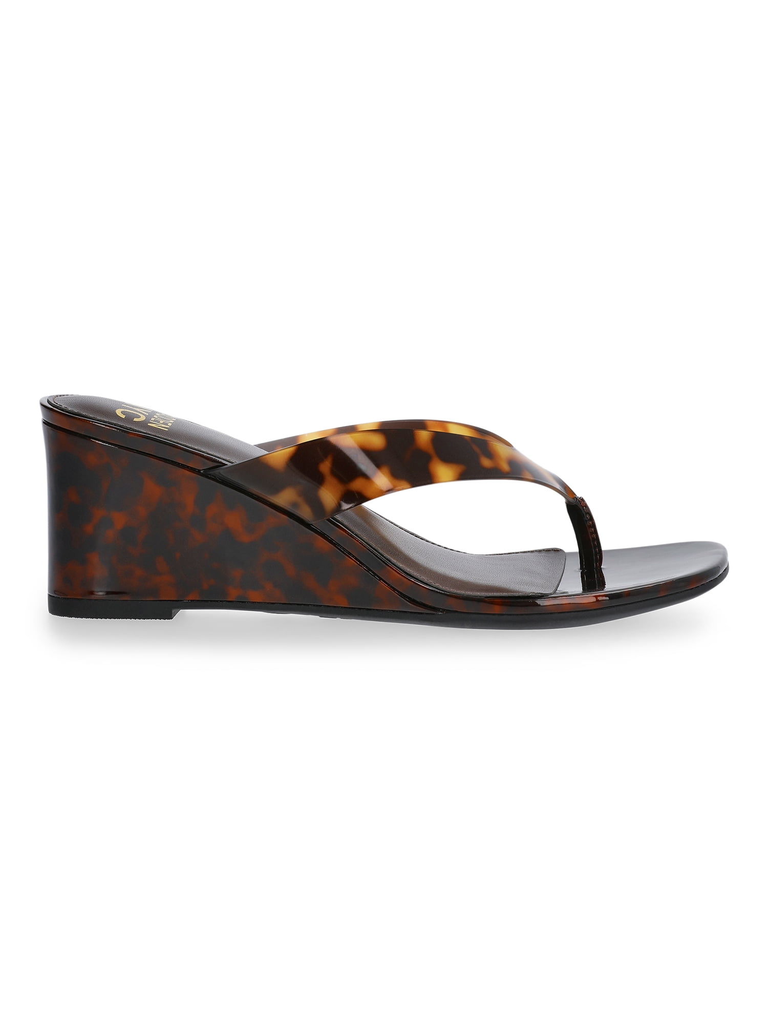 Madden NYC Women's Lucite Thong Sandals