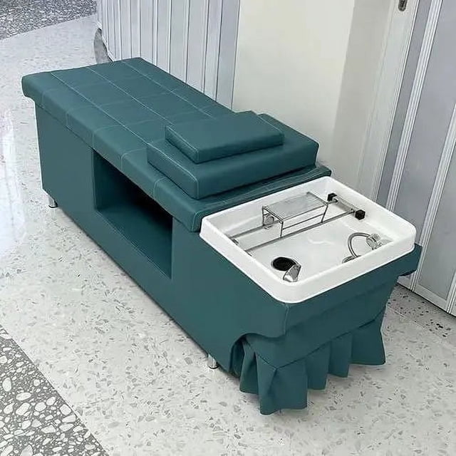 Hair Wash Sink Head Spa Bed Pillow Beauty Minimalistic Massage Shampo Chair Luxury Shower Massageador Salon Furniture LJ50SC My Lux Decor Round