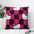 thumbnail image 6 of Hello Kitty Pillow Cover, Square Throw Pillow Cases For Couch Sofa Bed Living Room,Home Decorative, 12"X12", 6 of 9