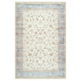 thumbnail image 5 of Astorug 4x6 Ft Beige Floral Area Rug - Machine Washable Low Pile Non-Slip Carpet, Boho Vintage Farmhouse Decor for Living Room, Bedroom, Nursery & Office, 5 of 9