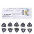 thumbnail image 2 of 10pcs Turning Inserts CNC Tool Inserts U Drill Grain Black Coated Carbide CNC Inserts For Milling Machine, 2 of 8