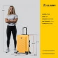 thumbnail image 5 of US ARMY FOX 24" Medium Suitcase Mustard, 5 of 10