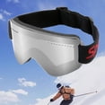 thumbnail image 4 of Gafas de esquí Gafas de snowboard profesionales Protección Gafas de nieve Gafas para Plata kusrkot Gafas de esquí de snowboard, 4 of 8