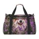 thumbnail image 1 of Disketp Dog in Lavender Flowers Bolsa de Viaje Tipo Duffle, Bolso de Mano para Fin de Semana para Mujer, Bolsa de Gimnasio Ligera para Hombre, Esencial para Viajes, 1 of 7
