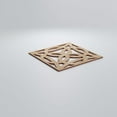 thumbnail image 3 of Ekena Millwork 11 3/8"W x 11 3/8"H x 1/4"T Small Baytown Decorative Fretwork Wood Wall Panels, Red Oak, 3 of 13