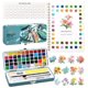 thumbnail image 1 of Libro de acuarela Joyask, libro para colorear en agua con 50 colores, 1 of 7