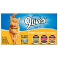 thumbnail image 6 of 9Lives Poultry and Beef Favorites Variety Pack Wet Cat Food, 5.5-Ounce Can, 24 Count, 6 of 11