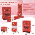 thumbnail image 3 of Surprise Gift Box Explosion for Money, Unique Folding Bouncing Red Envelope Gift Box with Confetti, Cash Explosion Luxury for Birthday Anniversary Valentine Proposal, 3 of 6