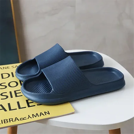 

Unisex Cloud Slides Pillow Slippers Comfortable Lightweight Open-toe Shoes For Indoor Outdoor Shower Bathroom Beach Sandals