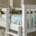 thumbnail image 6 of Walker Edison Solid Wood Twin Over Twin Mission Design Bunk Bed - White, 6 of 21