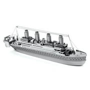 FASCINATIONS Titanic Ocean Liner Ship Plane Metal Earth Model