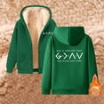 thumbnail image 2 of SIYUDAN Hoodies Sweatshirt for Women Long Sleeve Hoodies for Women Zip Up Soft HoodieGreen Jackets for Women Women s Fall Fashion 2025 Casual Clothes, 2 of 5