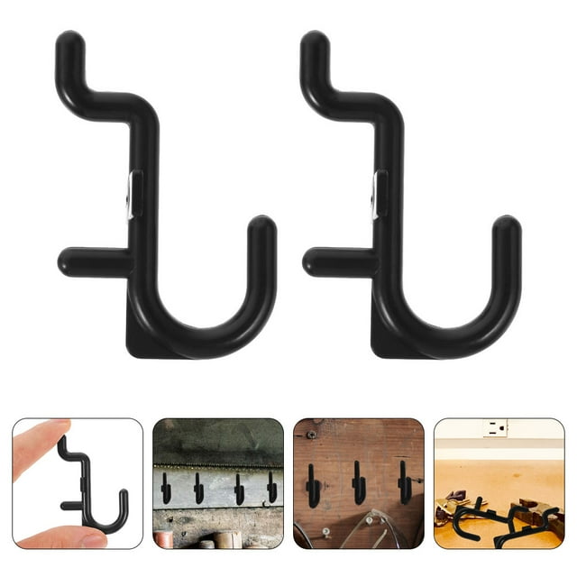 TABLZONE 40 Pcs Crochets en Plastique pour Planche à Chevilles Rangement d'Outils pour Gestion d'Entrepôt