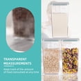 thumbnail image 3 of Recipiente para cereales Ankou Airtight Pop de 3,3 litros con cuchara para almacenar alimentos, 3 of 5