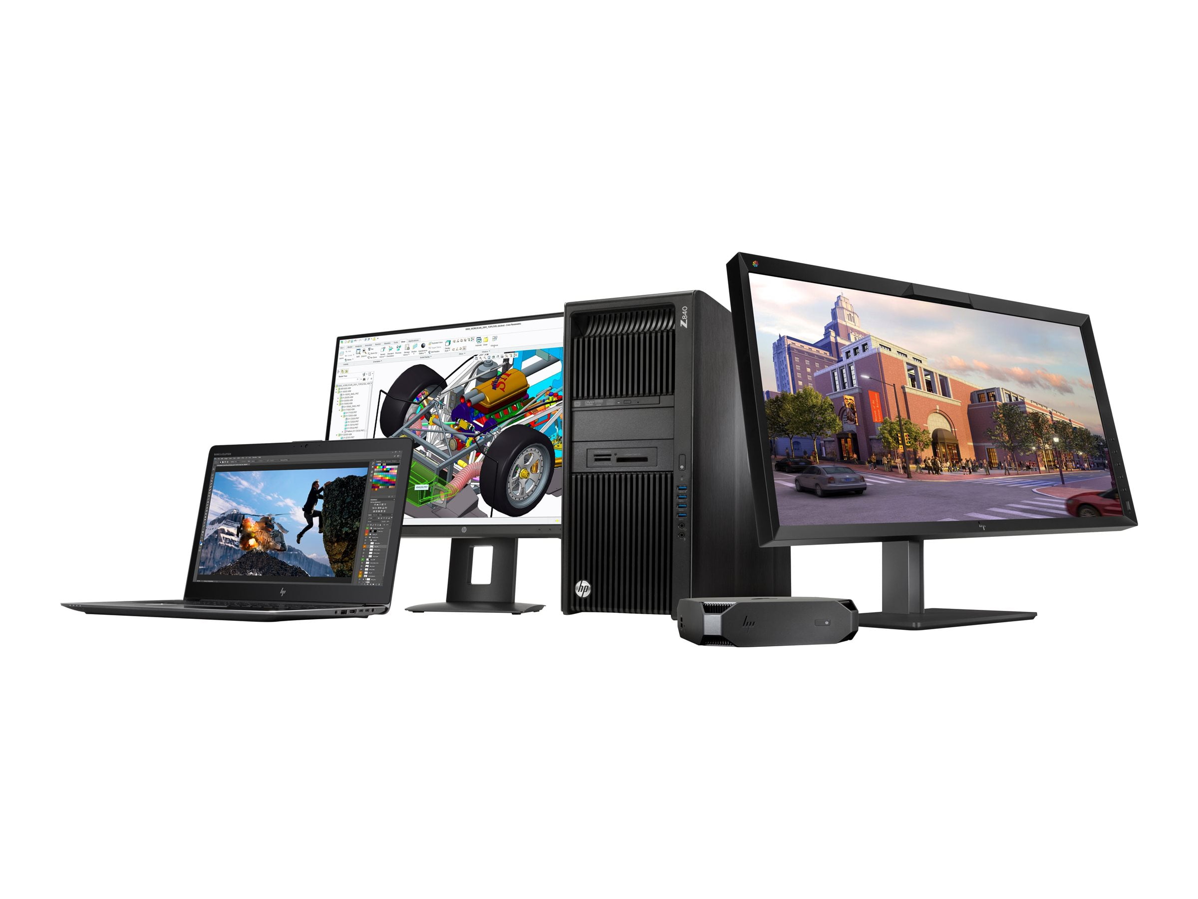 HP Workstation Z2 Mini G3 Performance - Mini - 1 x Xeon E3 HP Workstation Z2 Mini G3 Performance - Mini - 1 x Xeon E3