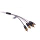 thumbnail image 4 of Cable RCA Fusion blindado de 4 vías y 25 pies, 4 of 4