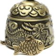 thumbnail image 2 of Fengshui Bell, 2 Pieces Vintage Dragon Bell Vintage Dragon Pattern Fengshui Wind Chimes For Home, 2 of 3
