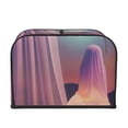 thumbnail image 2 of Haiem Dreamy Moonlit Window Print Toaster Covers 4 Slice Wide Slot,Bread Dust Cover & Fingerprint Protection,Bread Machine Cover,Appliance Covers, 2 of 7