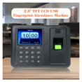 thumbnail image 2 of 2.8'' TFT LCD Display Biometric USB Fingerprint Attendance Machine Free Software Password Employee Checking-in Reader - Efficient Management, 2 of 8