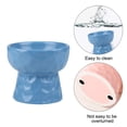 thumbnail image 3 of Cuencos de cerámica hechos a mano para perros y gatos, cuencos inclinados para comida o agua, alimentación cómoda y segura MFZFUKR CPB-DE-SSW2295-3, 3 of 5
