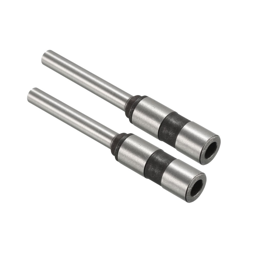 Hollow Paper Drill Bit 6mmx75mm for Straight Shank Punching Machine 2pcs