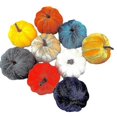 thumbnail image 3 of Paquete De 9 Calabazas Artificiales JanHm Cosecha De Otoño Decoración Realista 6 Cm, 3 of 5