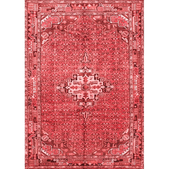Ahgly Company Indoor Rectangle Persian Red Traditional Area Rugs, 2' x 3'