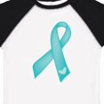 thumbnail image 4 of Inktastic Teal Awareness Ribbon Girls Toddler T-Shirt, 4 of 5