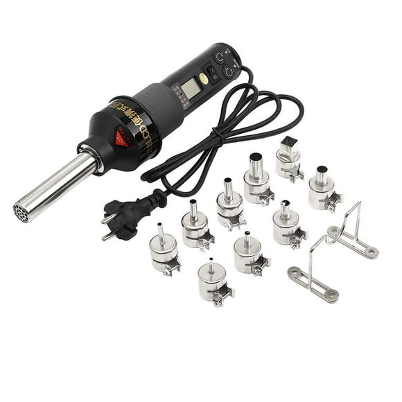De Cañón De Aire Caliente AC220V 450W Soldadura Equipo De Instalación Electrónica Zulema Soldador de aire caliente