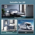 thumbnail image 3 of SUMMIT LIVING 1.5 Cu.ft Compact Washing Machine, LED Display 8 Wash Programs 10 Water Levels 3 Water Temperatures, Top-Load Compact Washer Machine for Apartment, Dorm, 3 of 9