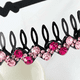 thumbnail image 4 of Diademas con peine de dientes para mujer con diamantes de imitación y diadema de plástico con cuentas de cristal, paquete de 4, 4 of 5