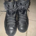 thumbnail image 4 of Ni - ke Ni - ke Air Jordan 6 Black Basketball Sneakers, 4 of 5